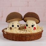 Mushroom crochet pattern, Kawaii amigurumi food pattern, Cute crochet play food pattern, Crochet food pattern pdf, Boletus amigurumi - Image 5