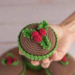 Crochet patterns Christmas cupcake, Crochet cupcake pattern, Christmas crochet patterns, Crochet food pattern, Amigurumi food pattern - Image 4
