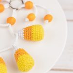 Halloween crochet pattern candy, Crochet keychain pattern, Halloween amigurumi pattern, Crochet food pattern, DIY Halloween decor - Image 4