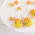 Halloween crochet pattern candy, Crochet keychain pattern, Halloween amigurumi pattern, Crochet food pattern, DIY Halloween decor - Image 6