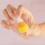 Halloween crochet pattern candy, Crochet keychain pattern, Halloween amigurumi pattern, Crochet food pattern, DIY Halloween decor - Image 3