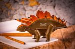 Stegosaurus Leather Pencil Case Pattern: PDF & DXF Template - Image 7