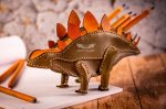 Stegosaurus Leather Pencil Case Pattern: PDF & DXF Template - Image 3