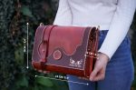 Victoria Leather Messenger Bag Pattern: Boho Style (PDF & DXF) - Image 2