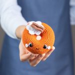 Crochet patterns amigurumi donut, Christmas crochet food pattern, Crochet pumpkin donut pattern, Fall crochet patterns decor - Image 3