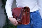 Victoria Leather Messenger Bag Pattern: Boho Style (PDF & DXF) - Image 5