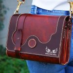 Handmade Leather Victoria Messenger Bag: Full-Grain Cow Leather