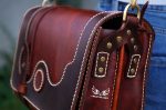 Victoria Leather Messenger Bag Pattern: Boho Style (PDF & DXF) - Image 3