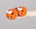 Crochet patterns amigurumi donut, Christmas crochet food pattern, Crochet pumpkin donut pattern, Fall crochet patterns decor - Image 4