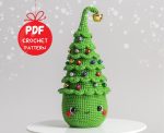 Crochet pattern Christmas tree, Christmas amigurumi doll pattern, Crochet Christmas decoration pattern, Amigurumi Christmas gift pattern - Image 5