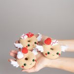 Crochet patterns amigurumi donut with heart and wings, Crochet angel pattern, Valentine amigurumi pattern food, Crochet food pattern, - Image 3