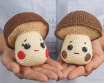 Mushroom crochet pattern, Kawaii amigurumi food pattern, Cute crochet play food pattern, Crochet food pattern pdf, Boletus amigurumi - Image 3