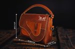 Leather Rea Bag Pattern: PDF & DXF Template - Image 4