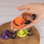 Halloween crochet patterns: Witch broom with cauldron and crochet witch hat, Crochet Halloween decor, Halloween amigurumi pattern - Image 8