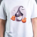 Halloween PNG gnome with spider, Gnome clipart, Watercolor clipart, Holiday printable decor, PNG for mugs and T-shirts, Cute Halloween PNG - Image 7
