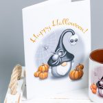 Halloween PNG gnome with spider, Gnome clipart, Watercolor clipart, Holiday printable decor, PNG for mugs and T-shirts, Cute Halloween PNG - Image 10
