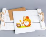Garden Gnome PNG, Gnome clipart, Sunflower gnome clip art, Garden gnome with Honey jar png, Watercolor clipart, Fall printable decor - Image 7