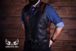PDF & DXF Leather Motocykle Vest PDF Pattern - Image 2