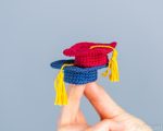Halloween crochet patterns skull keychain, Graduation crochet skull pattern, Crochet skull amigurumi pattern, Crochet keychain pattern - Image 10