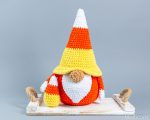 Crochet patterns Halloween gnome and candy, Crochet Plush Halloween Gnome amigurumi pattern, Crochet animals plush pattern, Crochet decor - Image 6