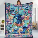Stitch Blanket Lilo Stitch Fleece Blanket Stitch Birthday Gifts Stitch Christmas Gifts For Her Magic Kingdom Blanket