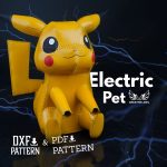 PDF & DXF Electric Pet PDF Pattern