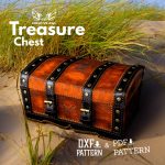 Leather Treasure Chest Pattern: DIY Secrets Box Template (PDF & DXF)