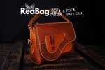 Leather Rea Bag Pattern: PDF & DXF Template