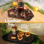PDF & DXF Whiskey or Tea Pad PDF Pattern