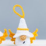Crochet patterns Gnomes Angels, Crochet keychain amigurumi pattern, Crochet Valentines day pattern,  Small crochet amigurumi pattern - Image 9