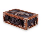 Steampunk Wooden Box Plan.  3mm, 1/8 inch (3.175mm), 3.6mm, 4mm, 4.5mm, and 5mm. Laser cut files SVG, PDF, CDR. Digital product. - Image 5