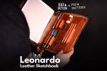 PDF & DXF Leather Leonardo Sketchbook PDF Pattern