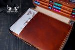 PDF & DXF Leather Leonardo Sketchbook PDF Pattern - Image 7