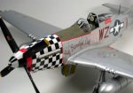 PaperCraft kit Mustang airplane 3d paper model crafting kit PDF plans to print cut & glue DIY paper craft template hobby puzzle decor - Image 8