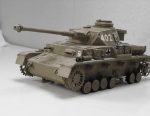 PaperCraft kit Panzer IV tank 3d paper model crafting kit PDF plans to print cut & glue DIY paper craft template for hobby puzzle decor
