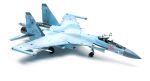PaperCraft kit Su-35 Flanker airplane 3d paper model crafting PDF plans DIY template - Image 4