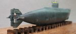 PaperCraft kit VII-B U-boat submarine 3d paper model crafting kit PDF plans to DIY paper craft template for hobby puzzle decor - Image 2