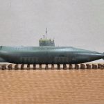 PaperCraft kit VII-B U-boat submarine 3d paper model crafting kit PDF plans to DIY paper craft template for hobby puzzle decor