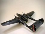 PaperCraft kit P-61 Black Widow airplane 3d paper model crafting PDF plans DIY template - Image 2