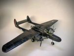 PaperCraft kit P-61 Black Widow airplane 3d paper model crafting PDF plans DIY template - Image 3