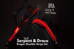 PDF & DXF Leather Dragon Straps PDF Pattern Set
