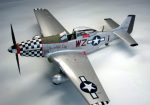 PaperCraft kit Mustang airplane 3d paper model crafting kit PDF plans to print cut & glue DIY paper craft template hobby puzzle decor - Image 9