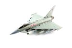 PaperCraft kit Eurofighter airplane 3d paper model crafting kit PDF plans to print cut & glue DIY paper craft template hobby puzzle decor - Image 4