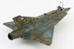 PaperCraft kit J-35 Draken airplane 3d paper model crafting kit PDF plans to print cut & glue DIY paper craft template hobby puzzle decor - Image 5