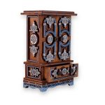 Elegant Mini Storage Cabinet. Laser cut files:  SVG, PDF, DXF. Digital product.