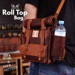 PDF & DXF Leather Roll-top Bag / or backpack PDF Pattern