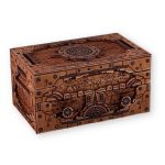 Wooden Card Storage Box. 3mm, 1/8inch (3.175mm), 3.6mm, 4mm, 4.5mm. Laser cut files DXF, SVG, PDF. Digital product - Image 4