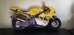 PaperCraft kit Yamaha 2006 Yellow Motorcycle 3d paper model crafting kit PDF plans to DIY paper craft template for hobby puzzle decor - Image 2