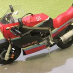 PaperCraft kit Suzuki R750 Motorcycle 3d paper model crafting kit PDF plans to DIY paper craft template for hobby puzzle decor