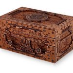 Wooden Card Storage Box. 3mm, 1/8inch (3.175mm), 3.6mm, 4mm, 4.5mm. Laser cut files DXF, SVG, PDF. Digital product - Image 2
